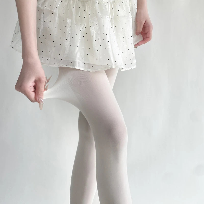 27 Colors Woman Solid Pantyhose Feminine Velvet Slim Tights 2025 Spring Girls Women Basic Leggings Stockings Sexy Mujer Bottom