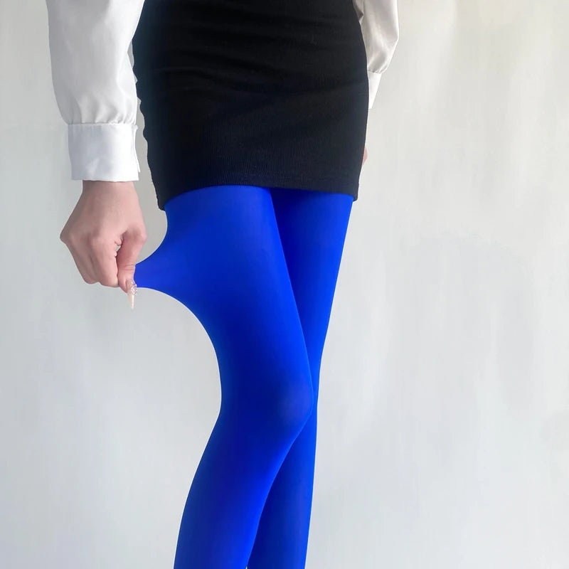 27 Colors Woman Solid Pantyhose Feminine Velvet Slim Tights 2025 Spring Girls Women Basic Leggings Stockings Sexy Mujer Bottom