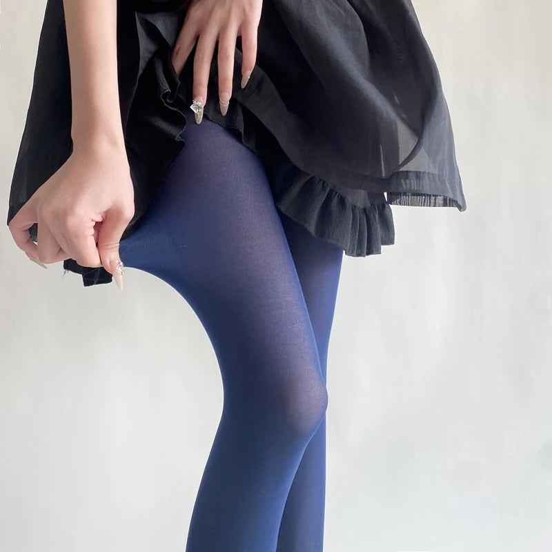 27 Colors Woman Solid Pantyhose Feminine Velvet Slim Tights 2025 Spring Girls Women Basic Leggings Stockings Sexy Mujer Bottom