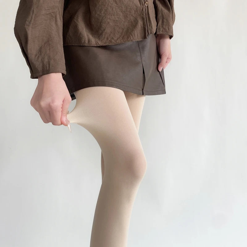 27 Colors Woman Solid Pantyhose Feminine Velvet Slim Tights 2025 Spring Girls Women Basic Leggings Stockings Sexy Mujer Bottom